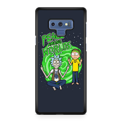 Rick And Morty Peace Among Worlds Galaxy Note 9 Case