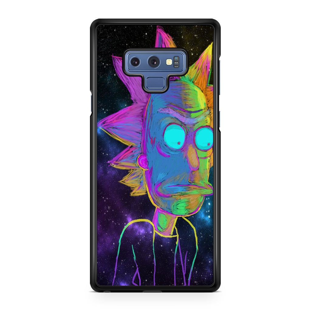 Rick Colorful Crayon Space Galaxy Note 9 Case