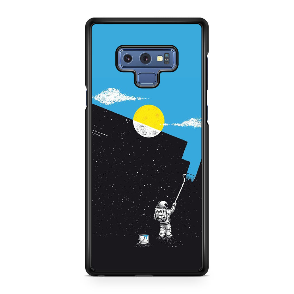 Space Paiting Day Galaxy Note 9 Case