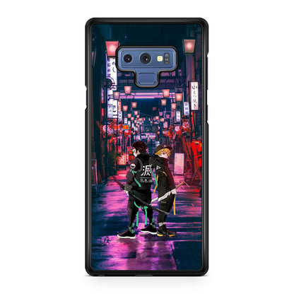 Tanjiro And Zenitsu in Style Galaxy Note 9 Case