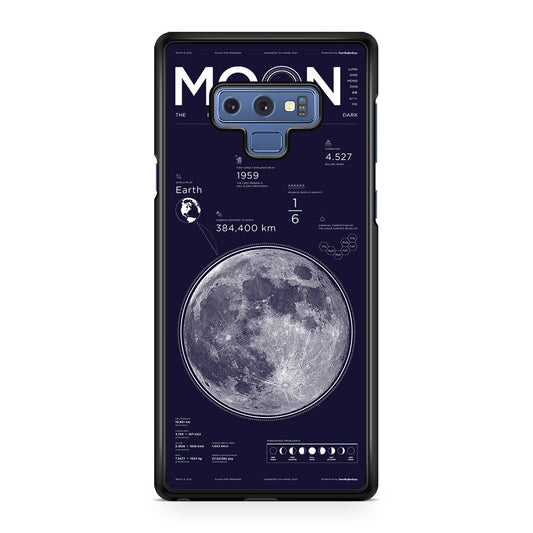 The Moon Galaxy Note 9 Case