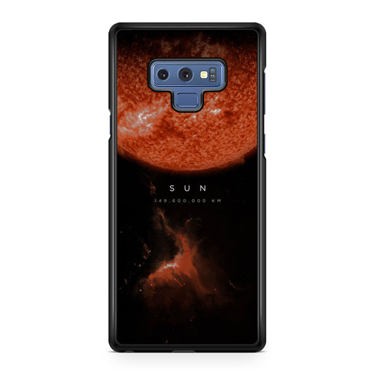 The Sun Galaxy Note 9 Case