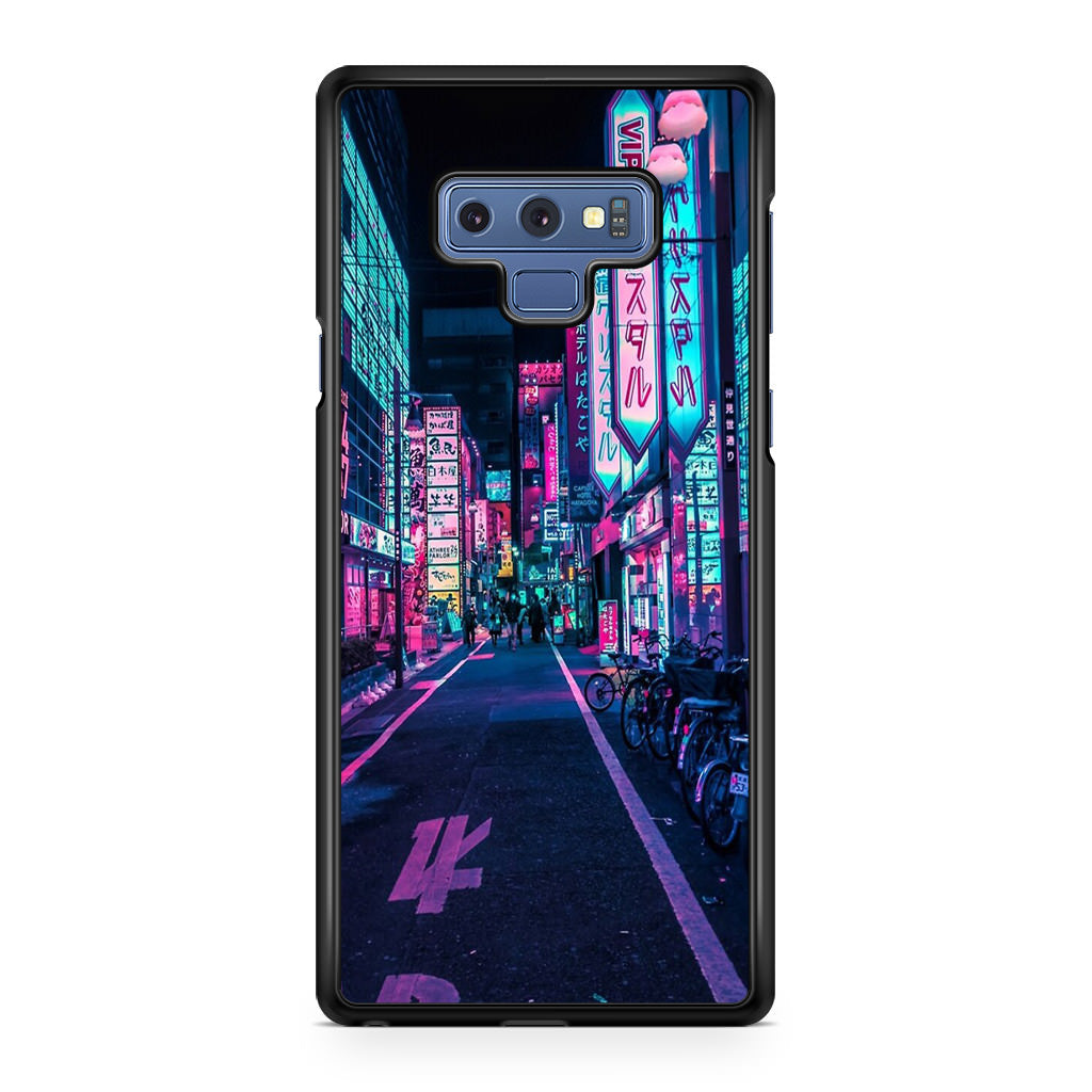 Tokyo Street Wonderful Neon Galaxy Note 9 Case