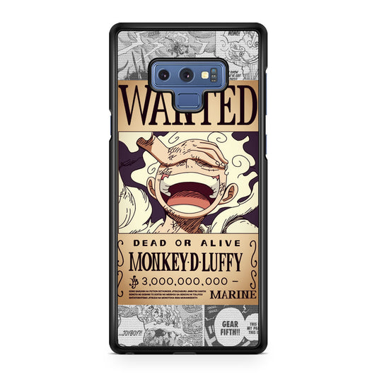 Gear 5 Wanted Poster Galaxy Note 9 Case