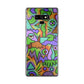 Abstract Colorful Doodle Art Galaxy Note 9 Case
