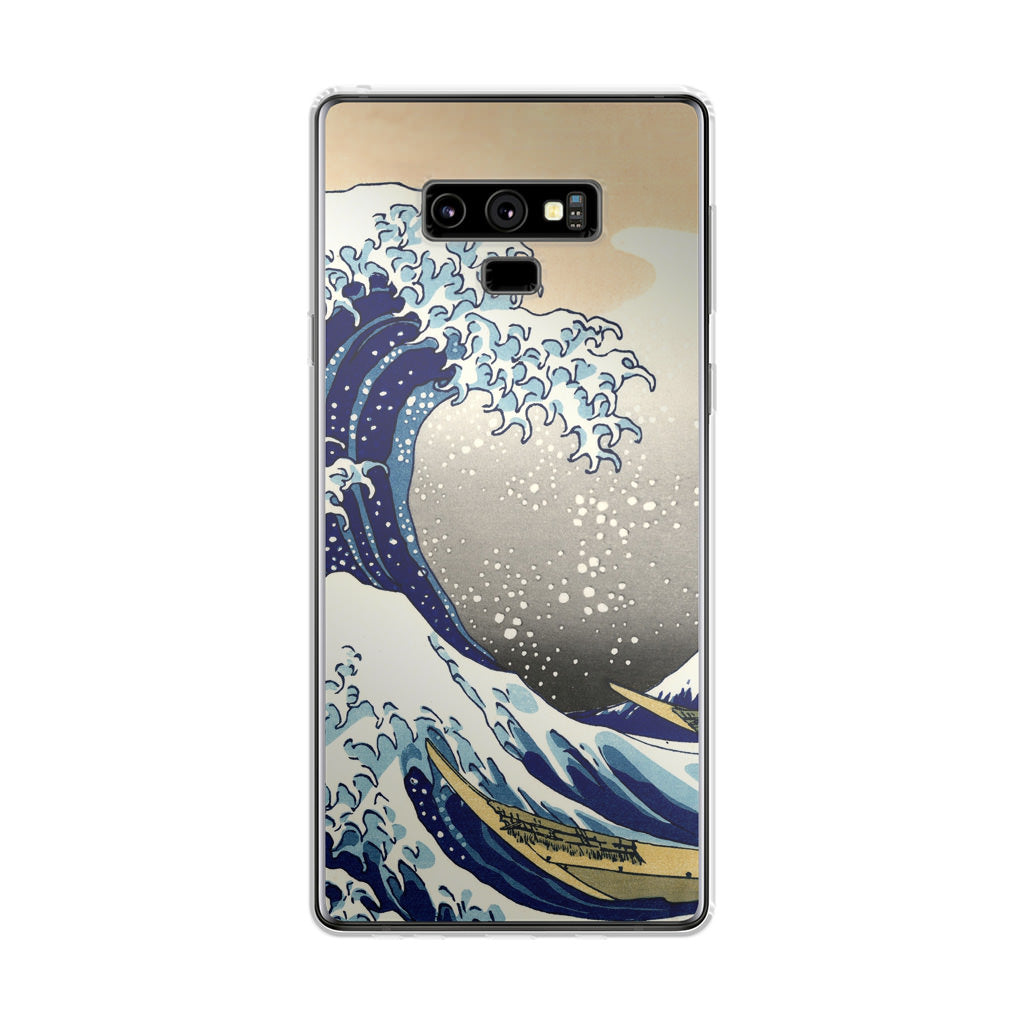Artistic the Great Wave off Kanagawa Galaxy Note 9 Case