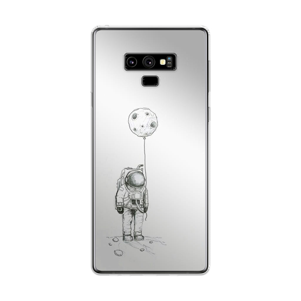 Astronaut Moon Balloon Galaxy Note 9 Case