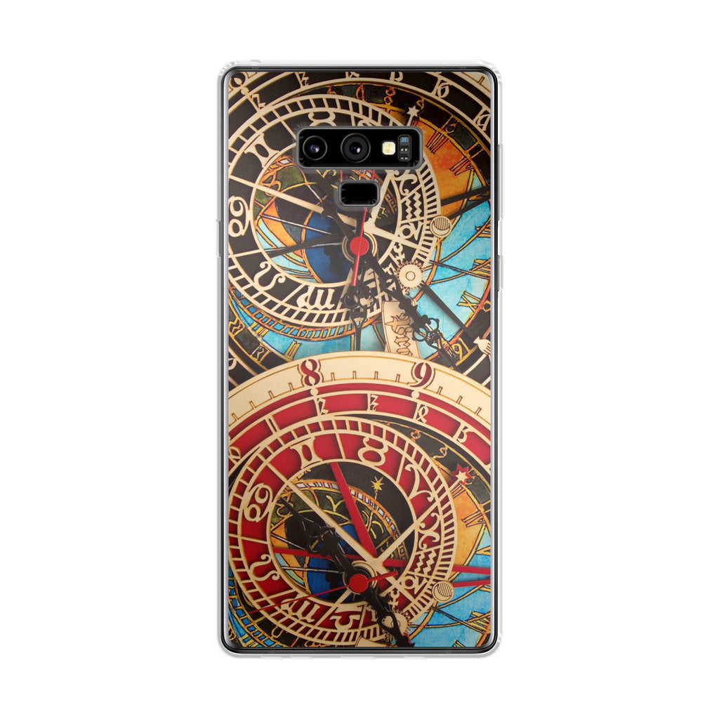 Astronomical Clock Galaxy Note 9 Case