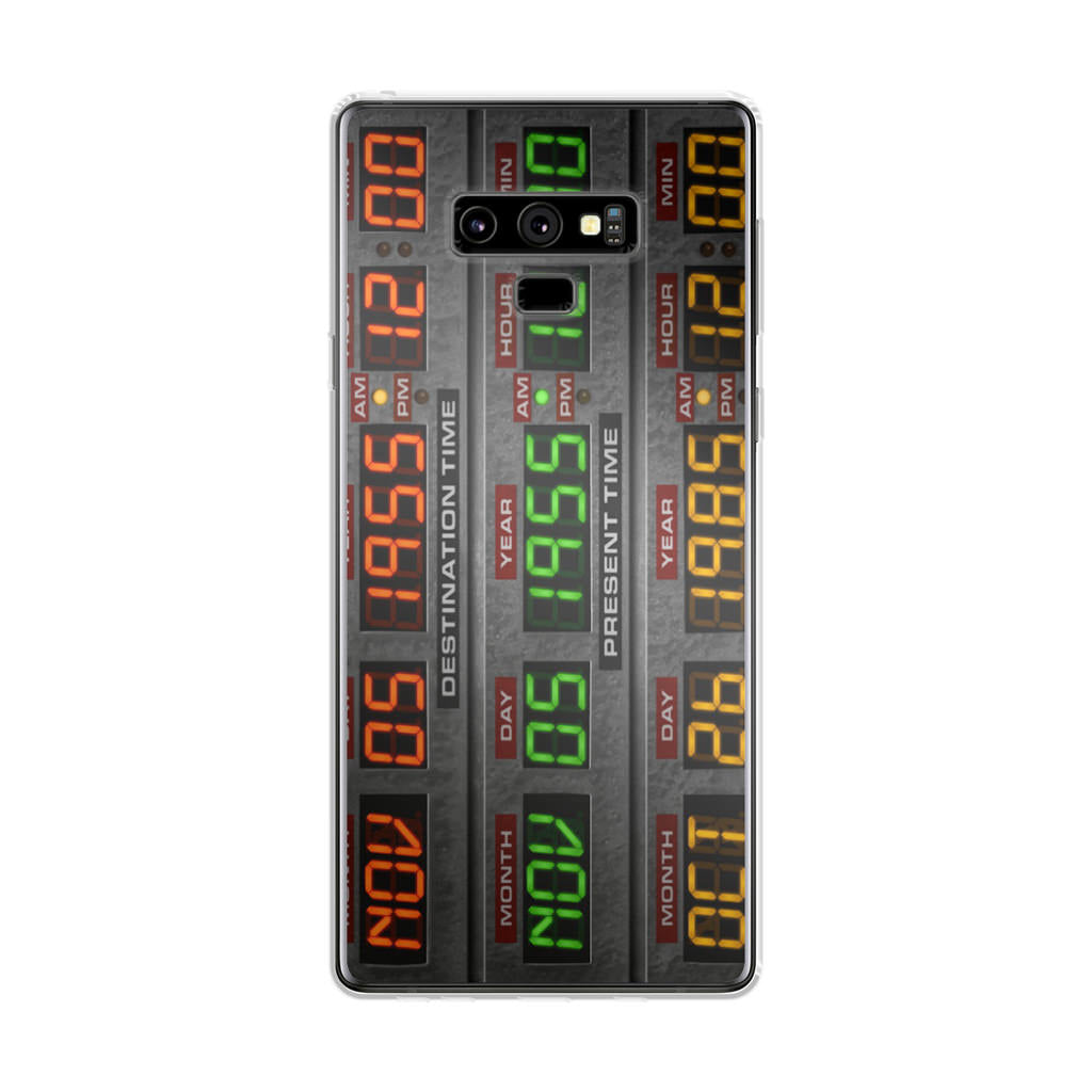 Back To The Future Time Circuits Galaxy Note 9 Case