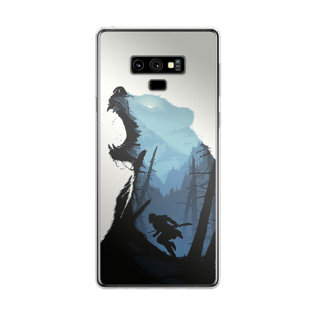 Bear Hunter Art Galaxy Note 9 Case