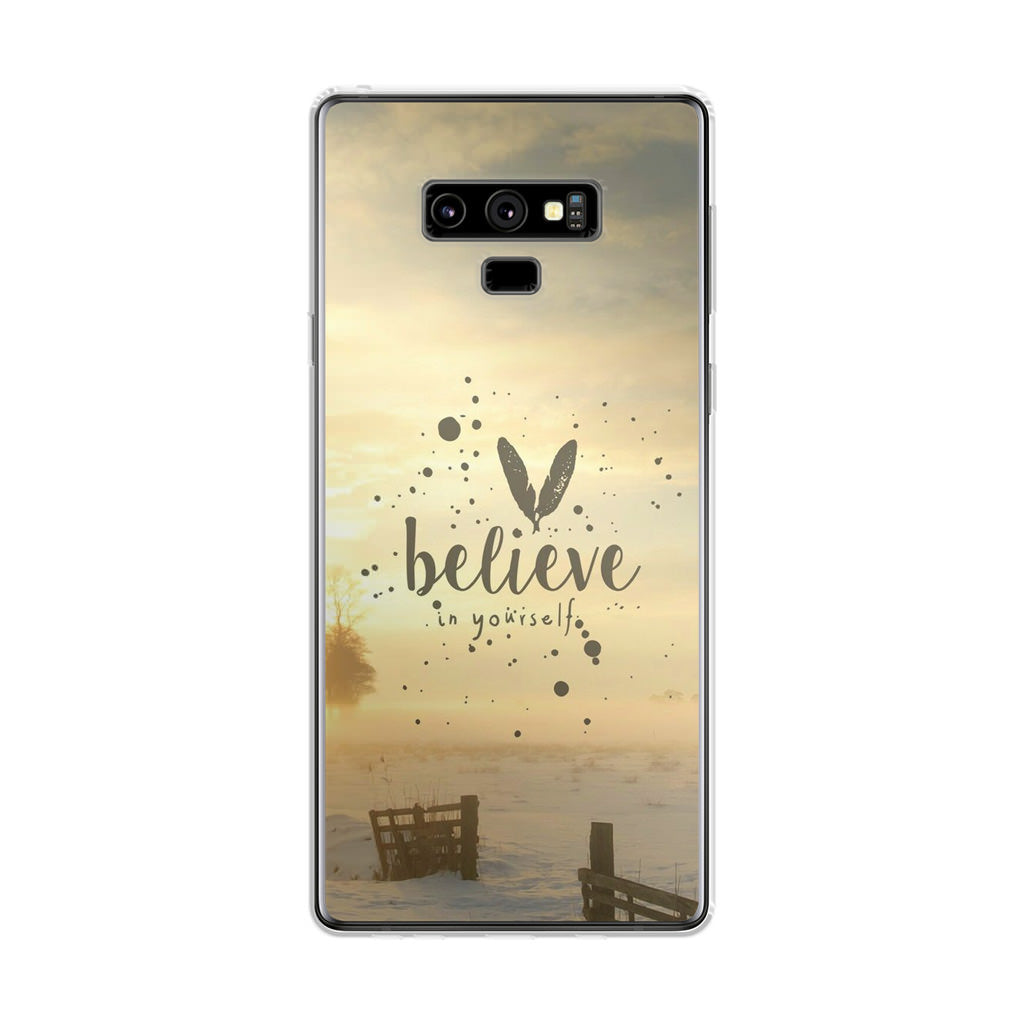 Believe in Yourself Galaxy Note 9 Case