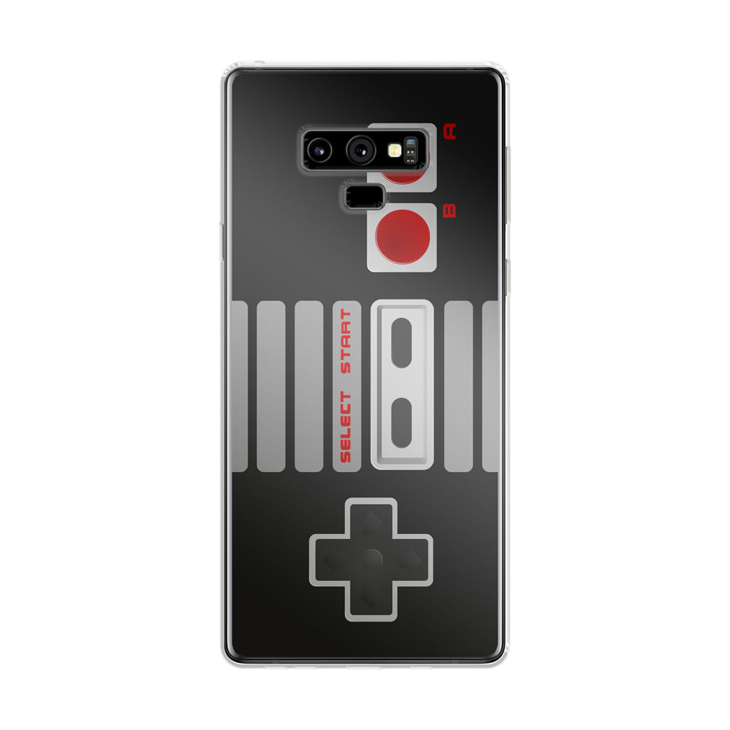 Black Console Controller Galaxy Note 9 Case