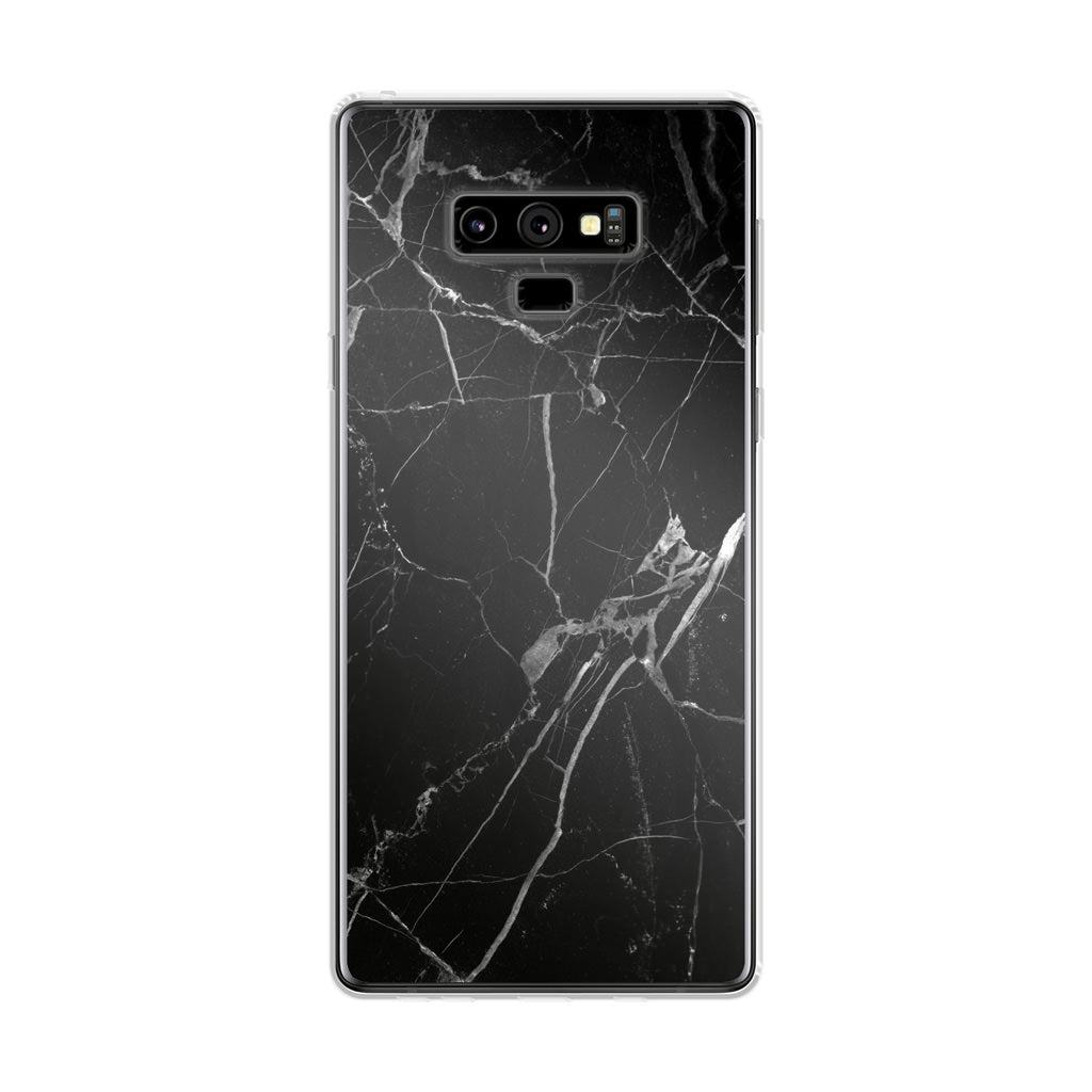 Black Marble Galaxy Note 9 Case