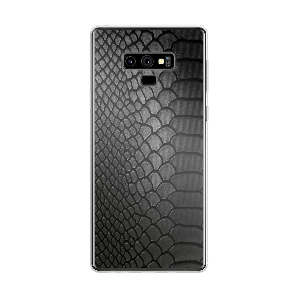 Black Snake Skin Texture Galaxy Note 9 Case