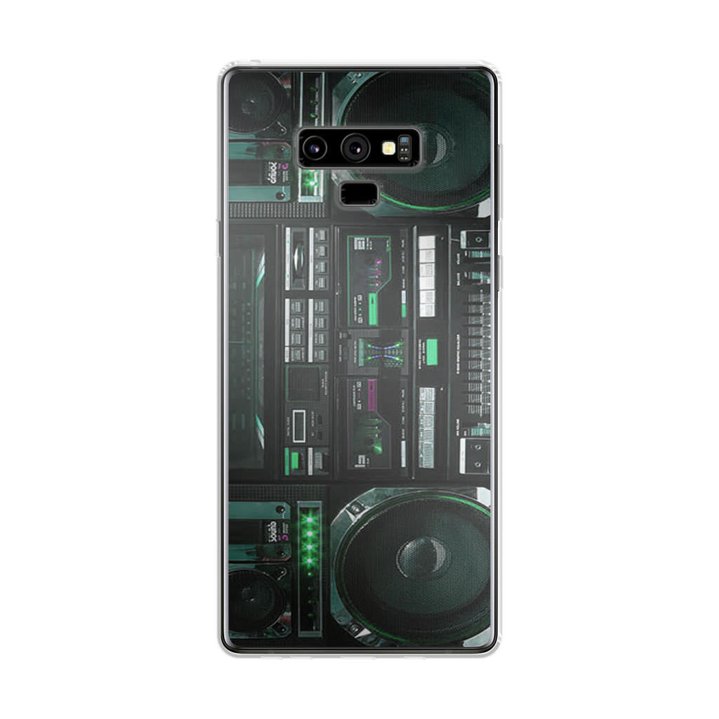 Boombox Blaster Galaxy Note 9 Case