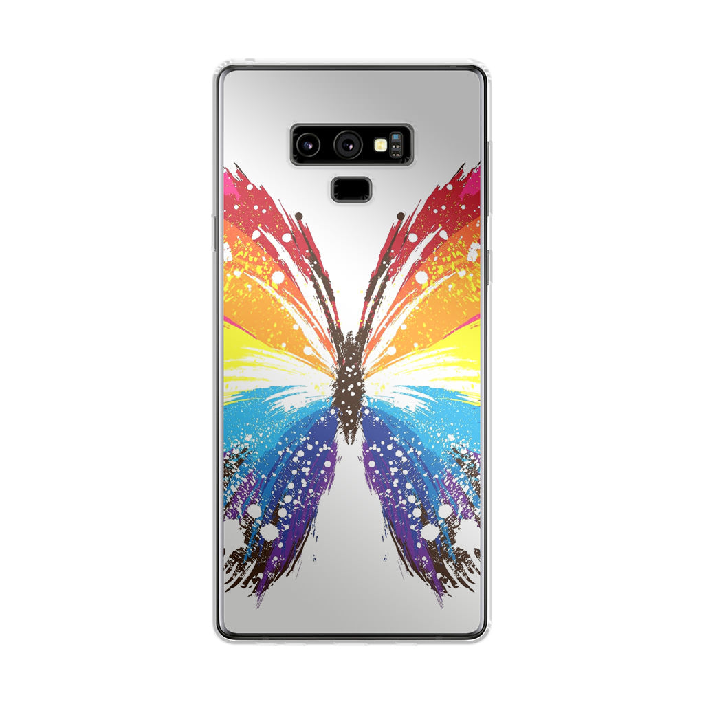 Butterfly Abstract Colorful Galaxy Note 9 Case