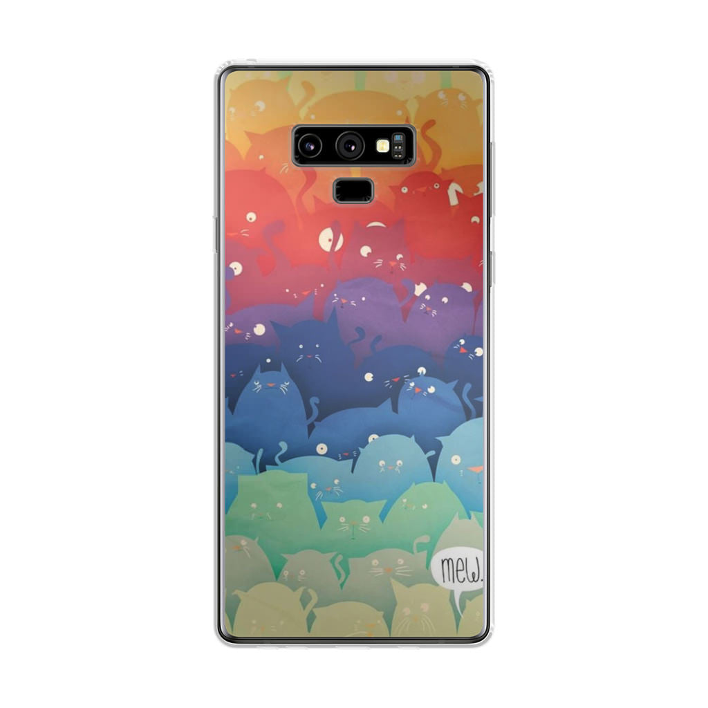 Cats Everywhere Galaxy Note 9 Case