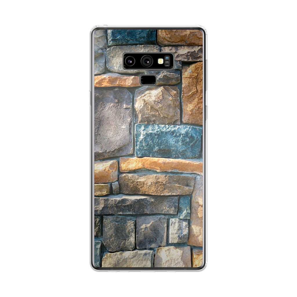 Colored Stone Piles Galaxy Note 9 Case