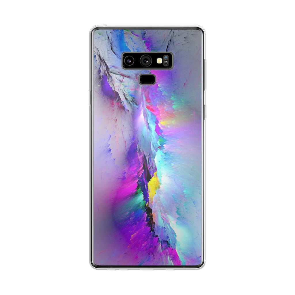 Colorful Abstract Smudges Galaxy Note 9 Case