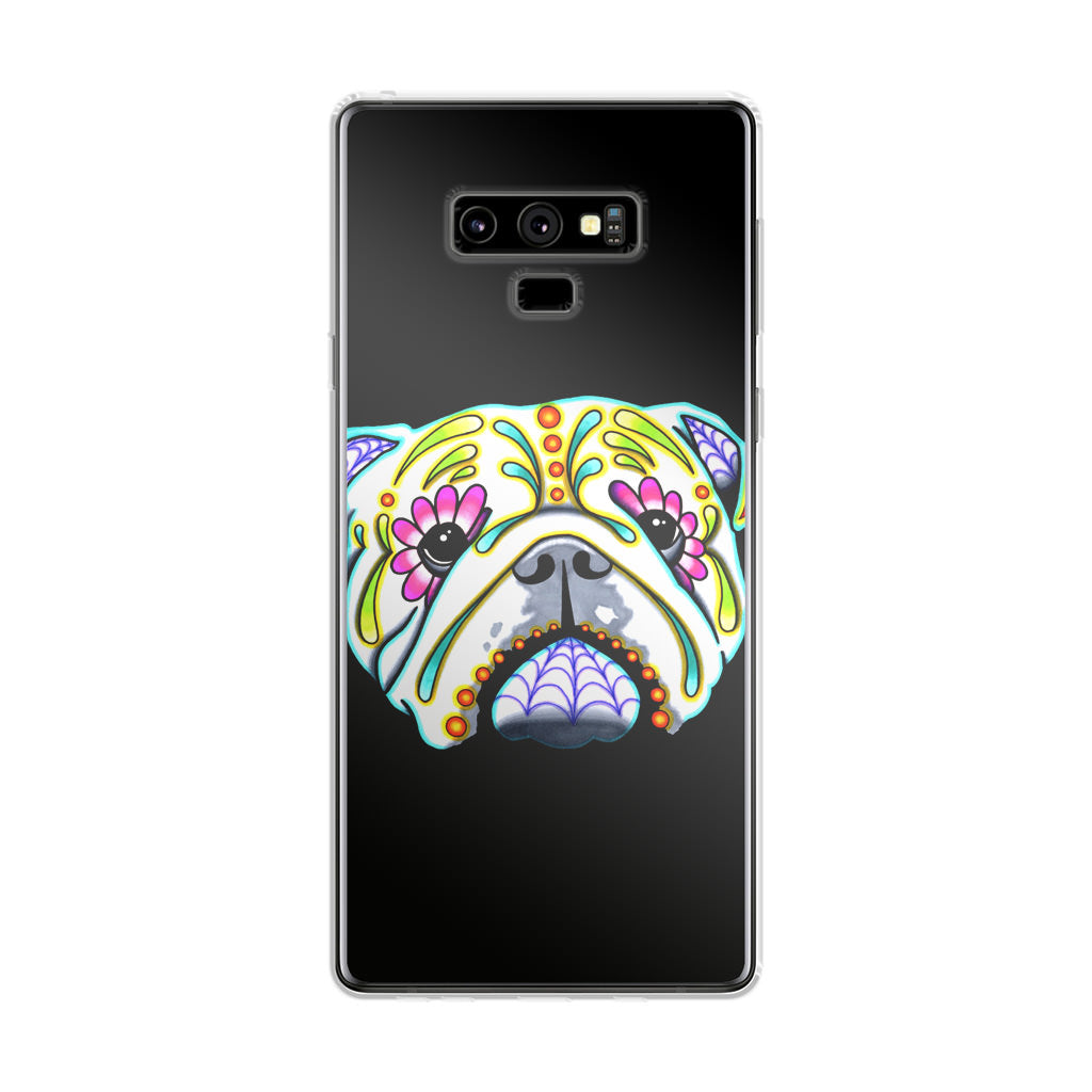 Colorful Bulldog Art Galaxy Note 9 Case