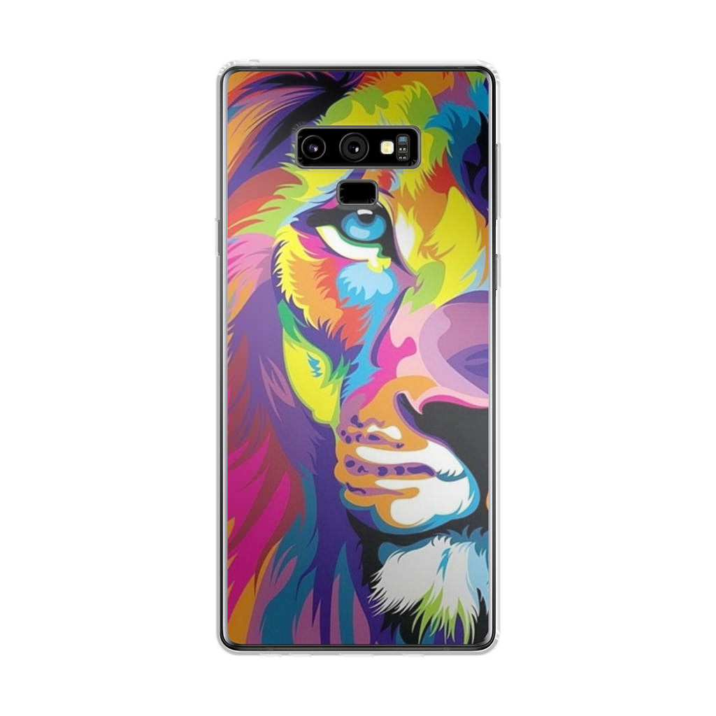 Colorful Lion Galaxy Note 9 Case