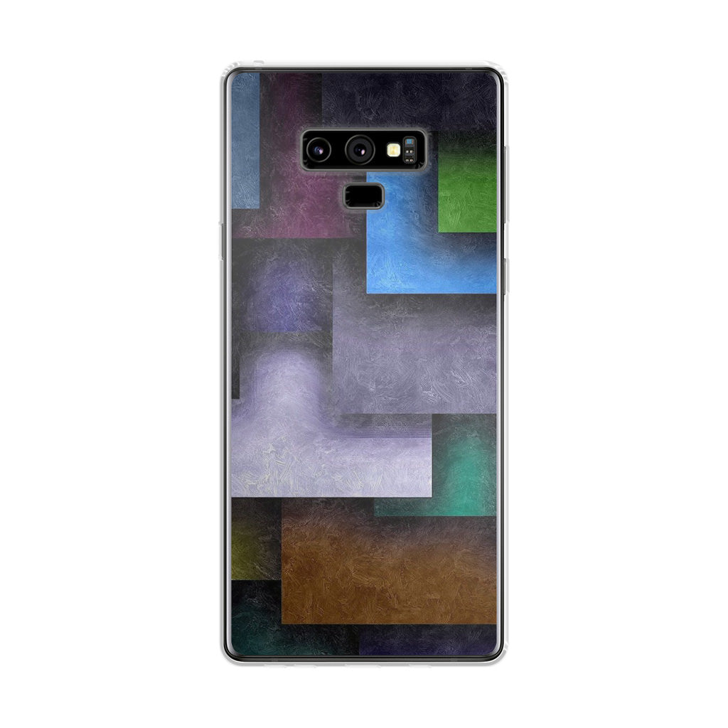 Colorful Rectangel Art Galaxy Note 9 Case