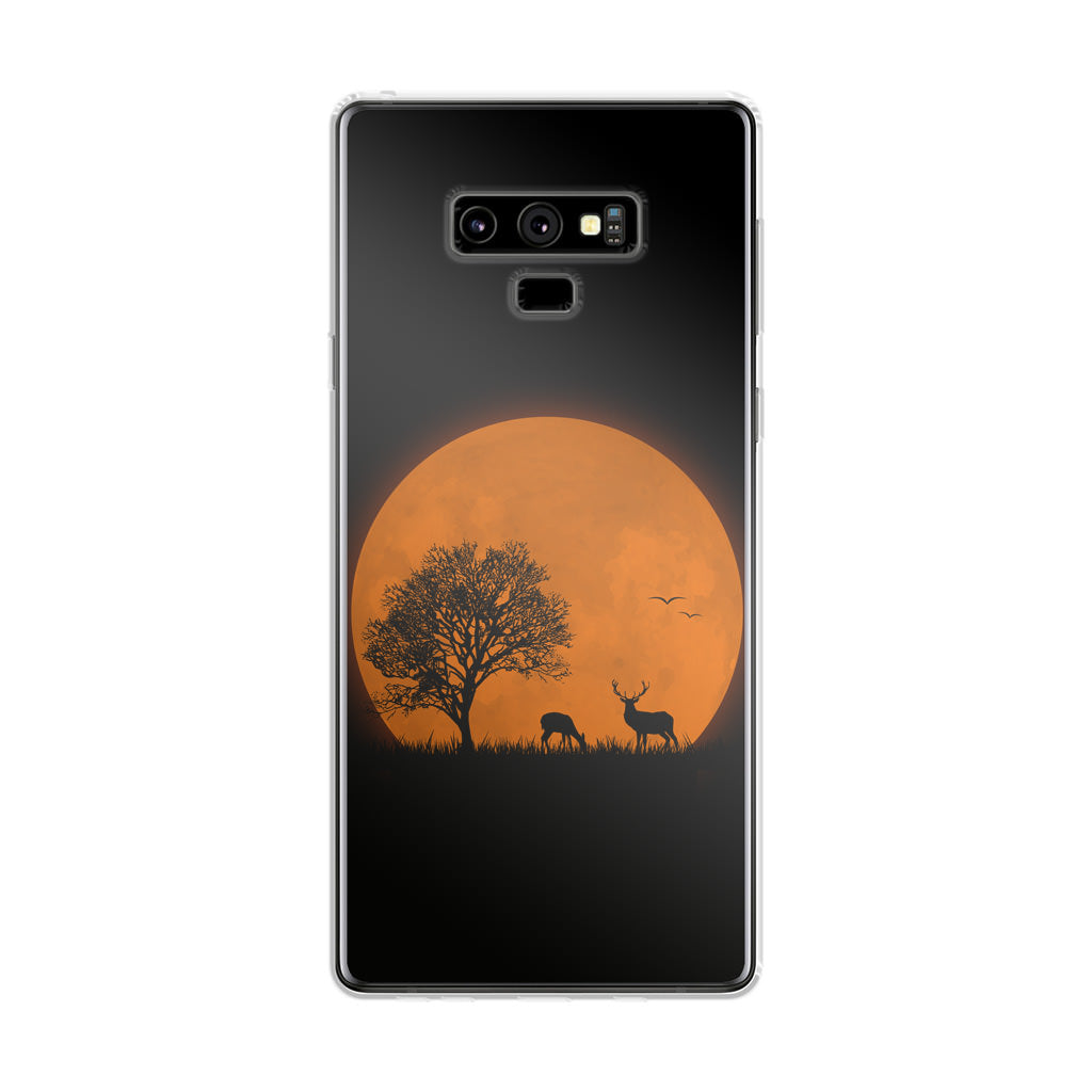 Deer Silhouette Galaxy Note 9 Case