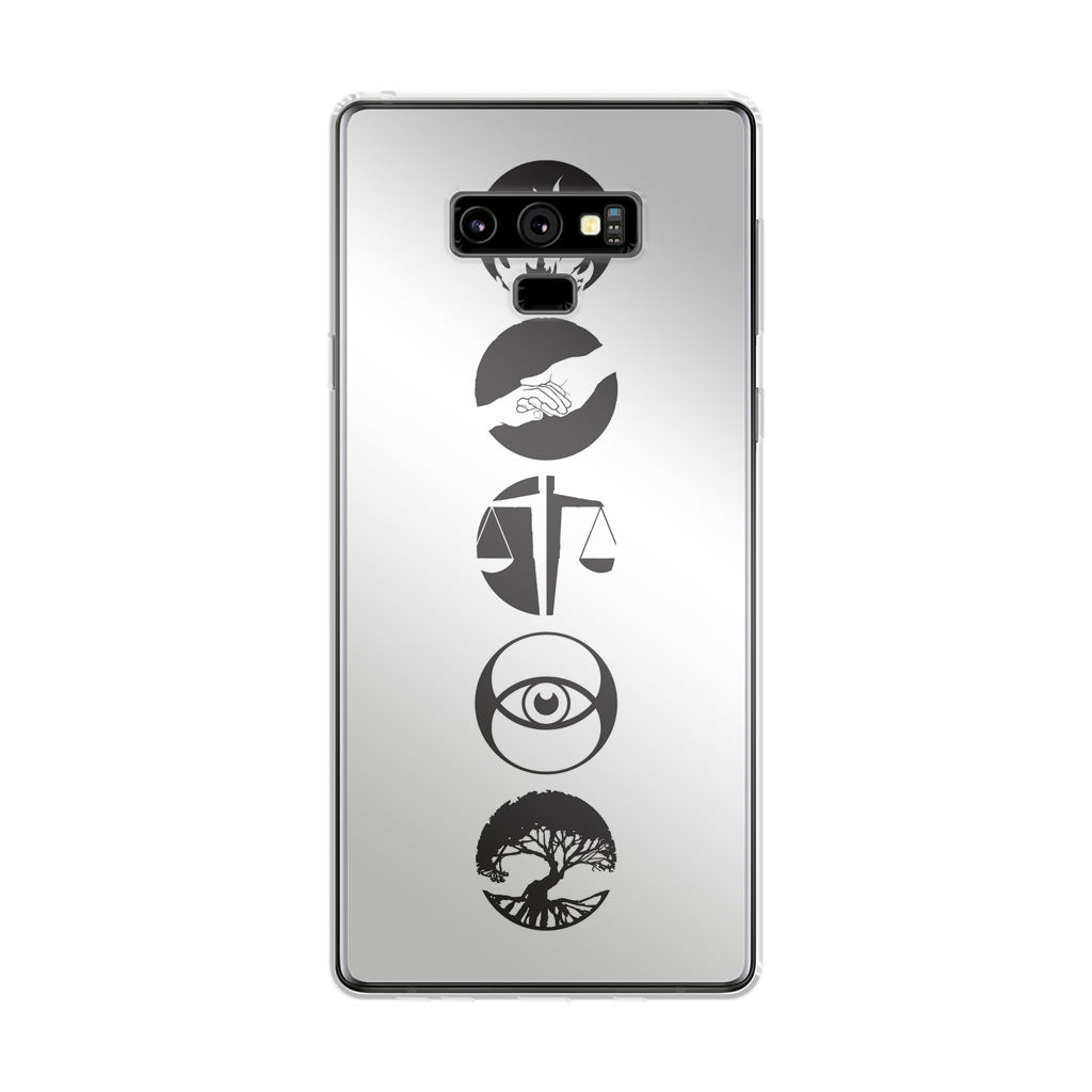 Divergent Factions Galaxy Note 9 Case