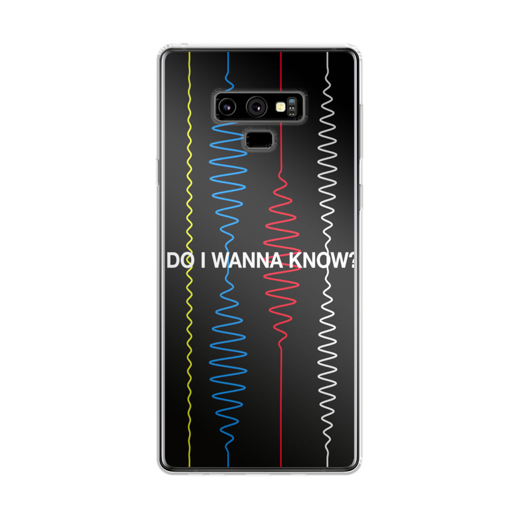 Do I Wanna Know Four Strings Galaxy Note 9 Case