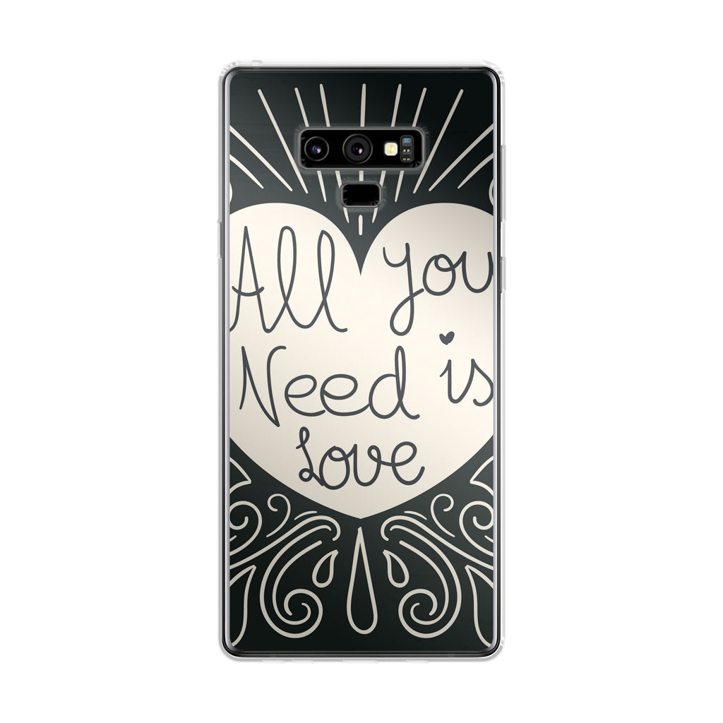 Drawn Love Galaxy Note 9 Case