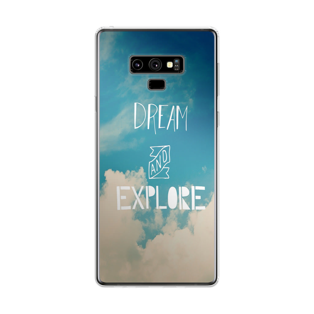 Dream and Explore Galaxy Note 9 Case