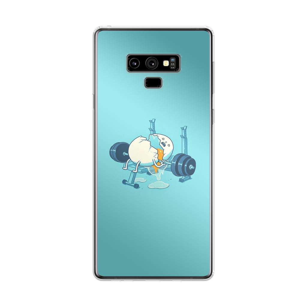 Egg Accident Workout Galaxy Note 9 Case