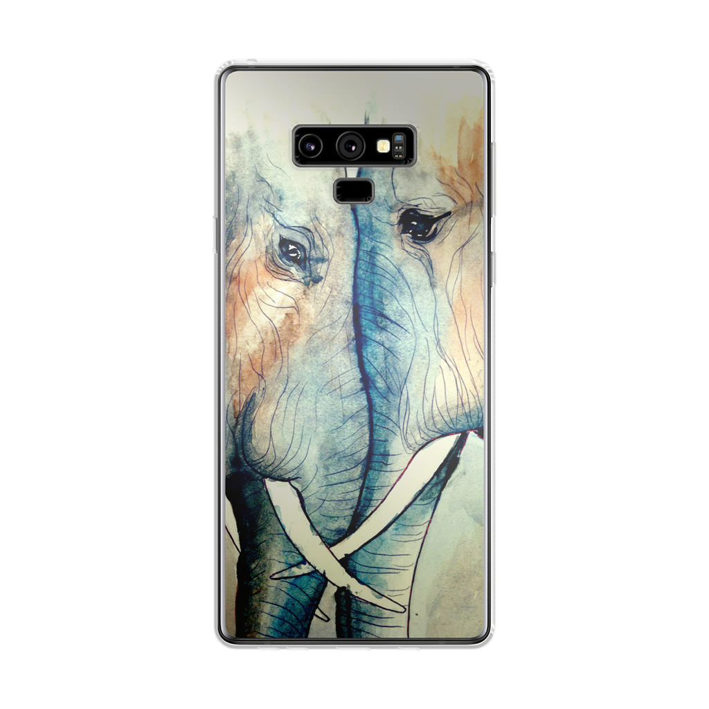 Elephants Sadness Galaxy Note 9 Case