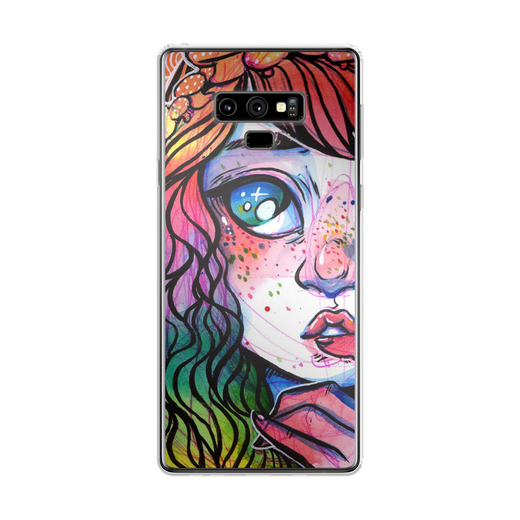 Eyes And Braids Galaxy Note 9 Case