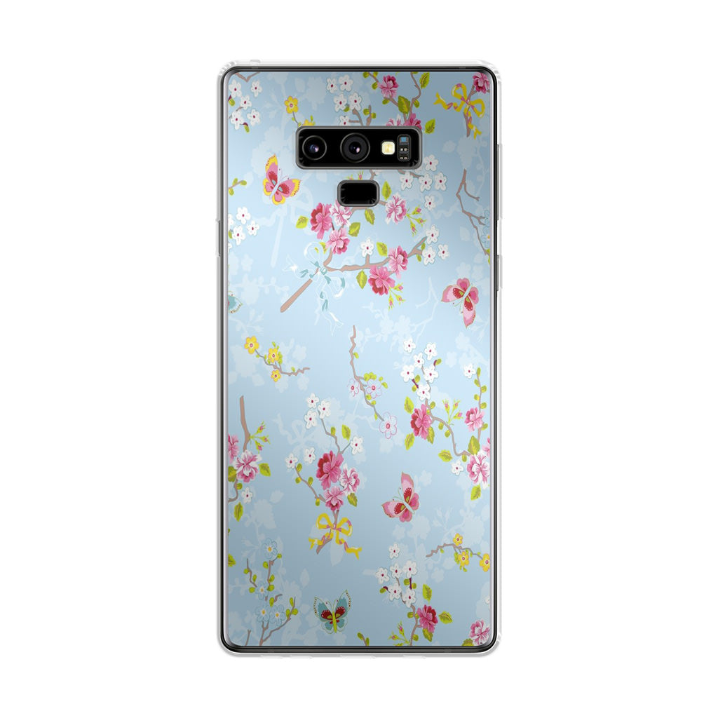 Floral Summer Wind Galaxy Note 9 Case