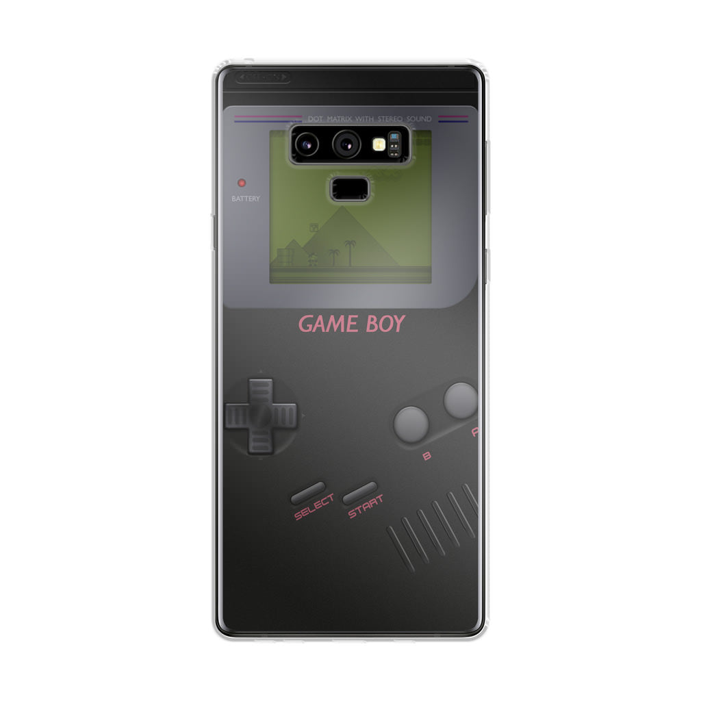 Game Boy Black Model Galaxy Note 9 Case