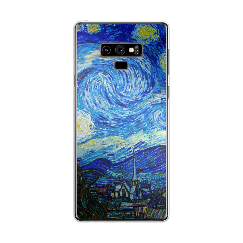 Hogwarts Starry Night Galaxy Note 9 Case