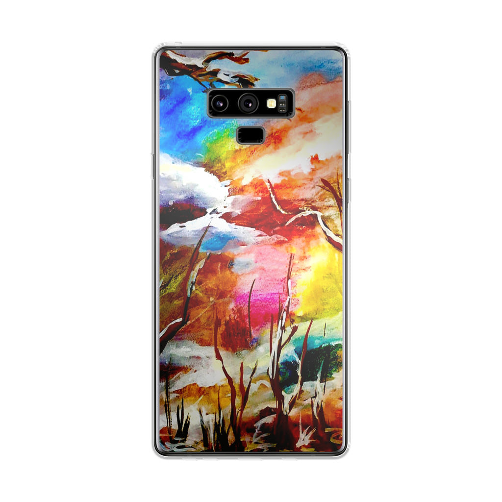 I Sense Winter's Wonderful Warmth Galaxy Note 9 Case