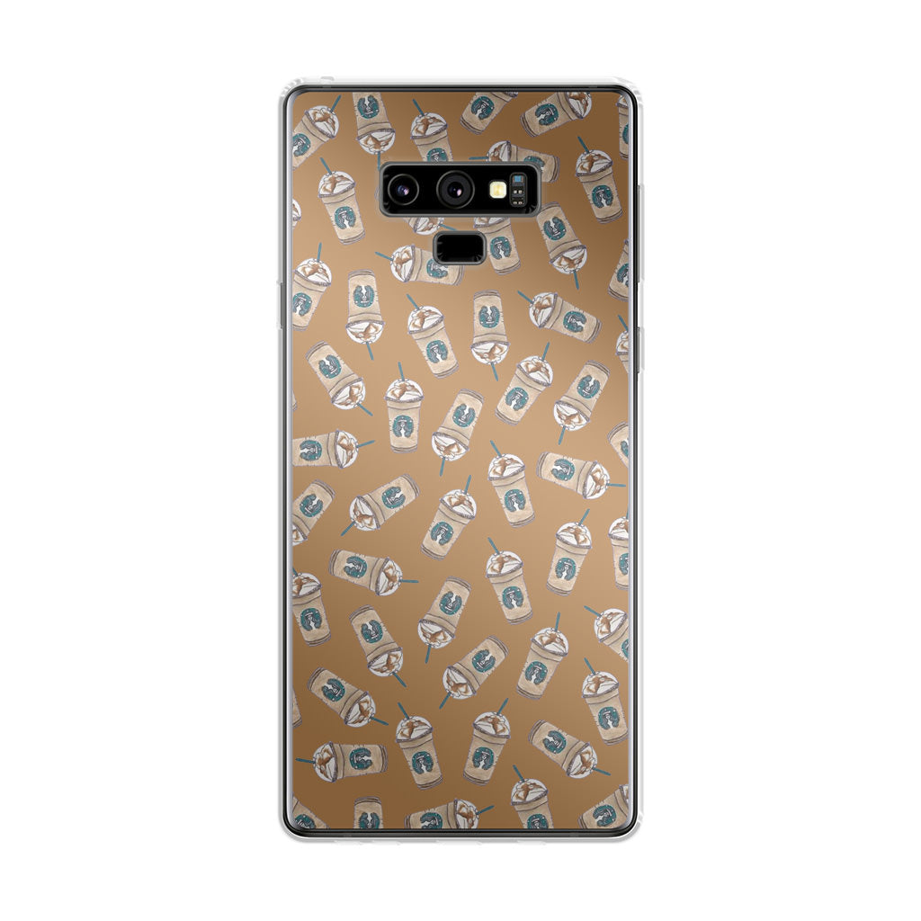 Iced Cappuccinos Lover Pattern Galaxy Note 9 Case