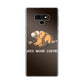 Need More Coffee Programmer Story Galaxy Note 9 Case