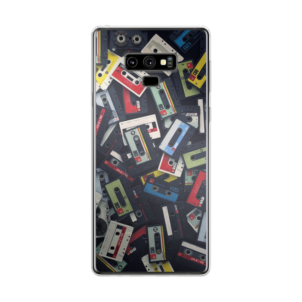 Old Vintage Cassettes Galaxy Note 9 Case