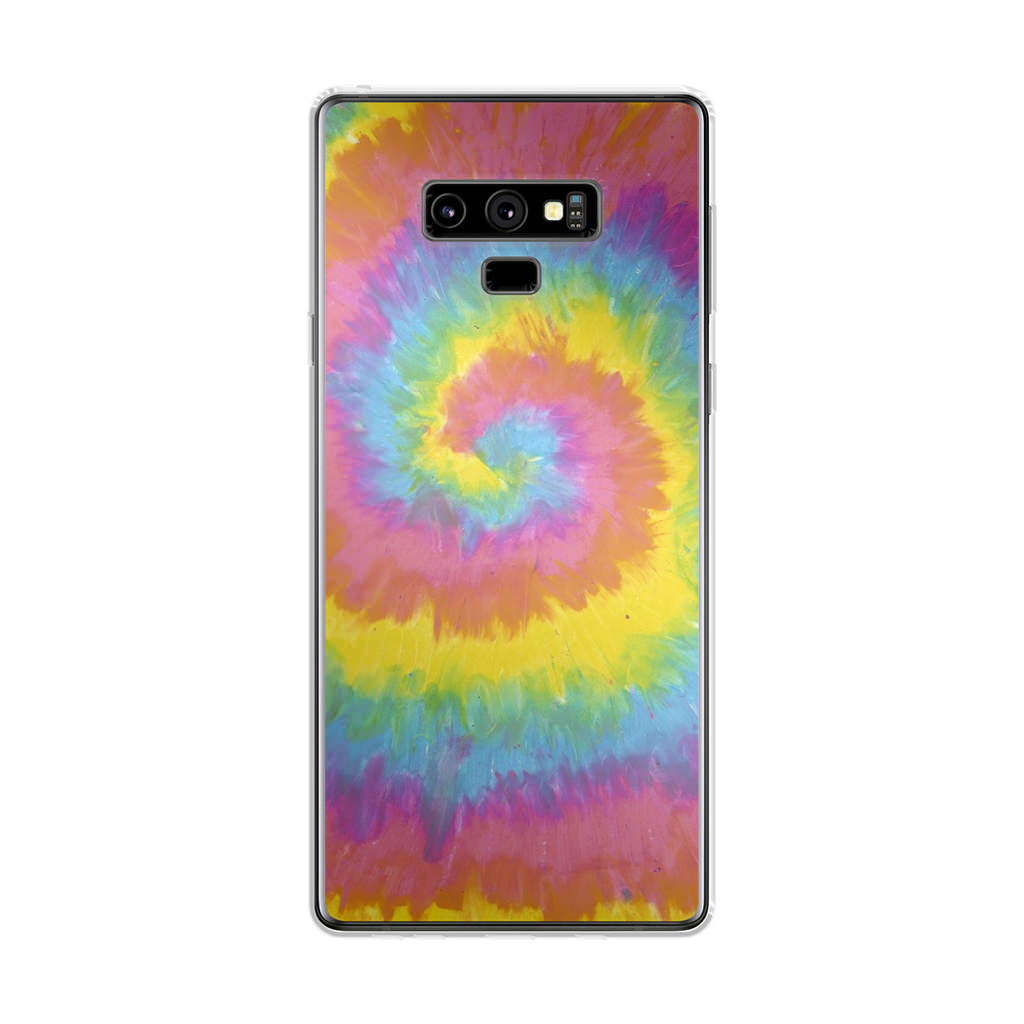 Pastel Rainbow Tie Dye Galaxy Note 9 Case