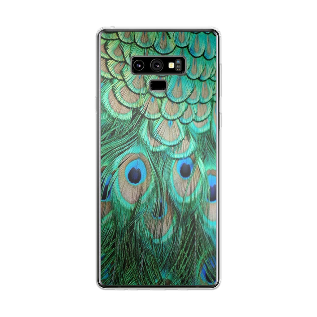 Peacock Feather Galaxy Note 9 Case