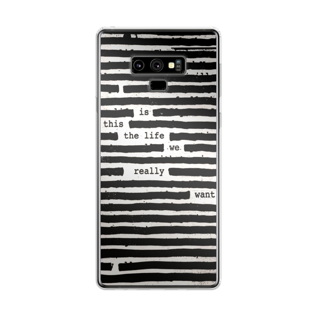 Roger Waters Is This the Life We Really Want Galaxy Note 9 Case