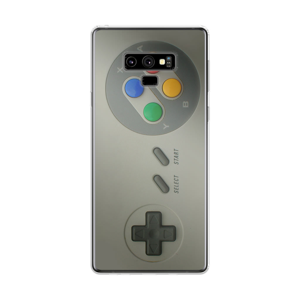 Silver Console Controller Galaxy Note 9 Case