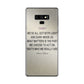 Sirius Black Quote Galaxy Note 9 Case