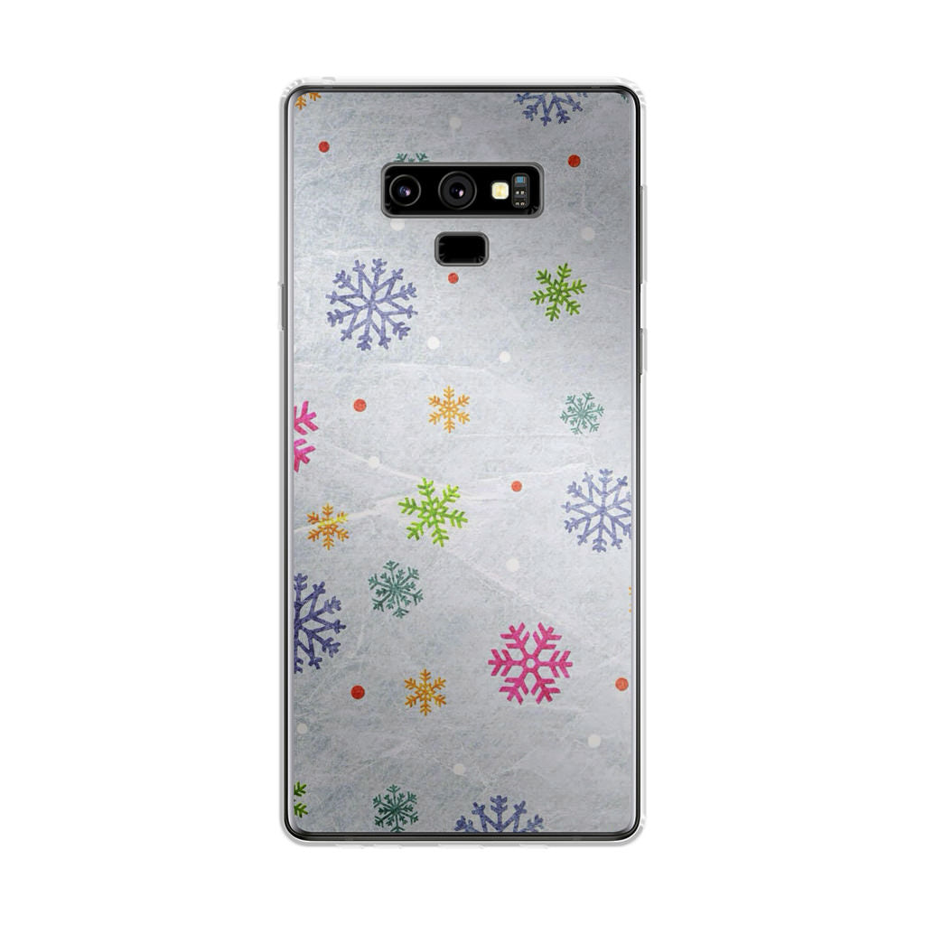 Snowflake Galaxy Note 9 Case