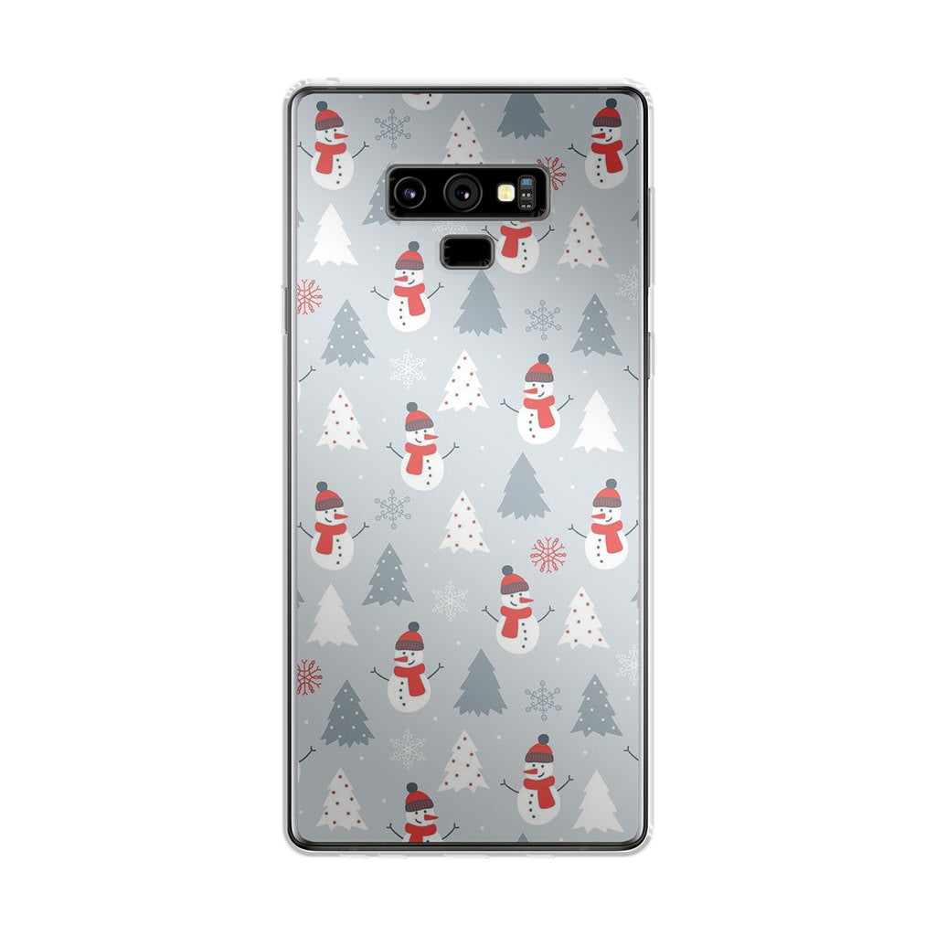 Snowmans Pattern Galaxy Note 9 Case