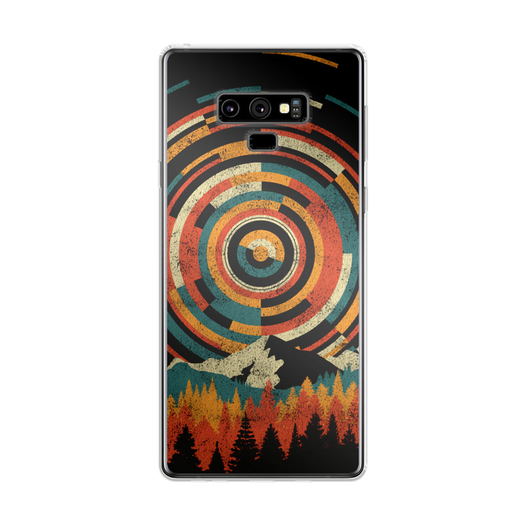 The Geometry Of Sunrise Galaxy Note 9 Case