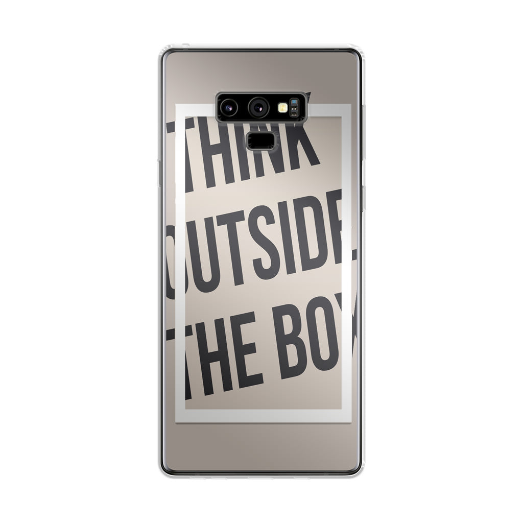 Think Outside The Box Galaxy Note 9 Case